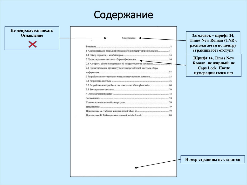 Содержание