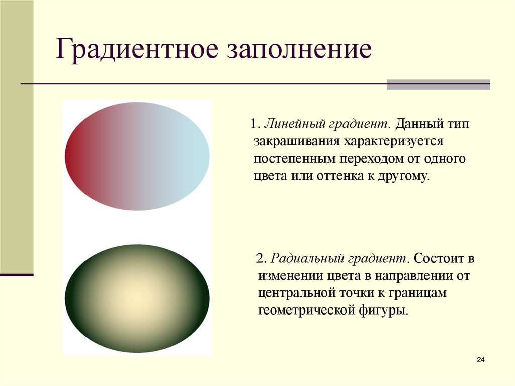Градиентное заполнение