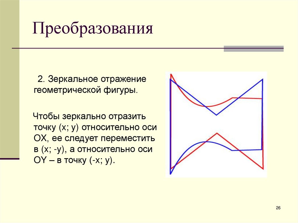 Преобразования