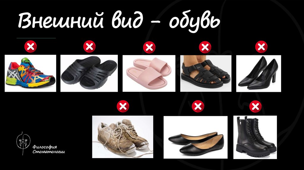 Внешний вид - обувь