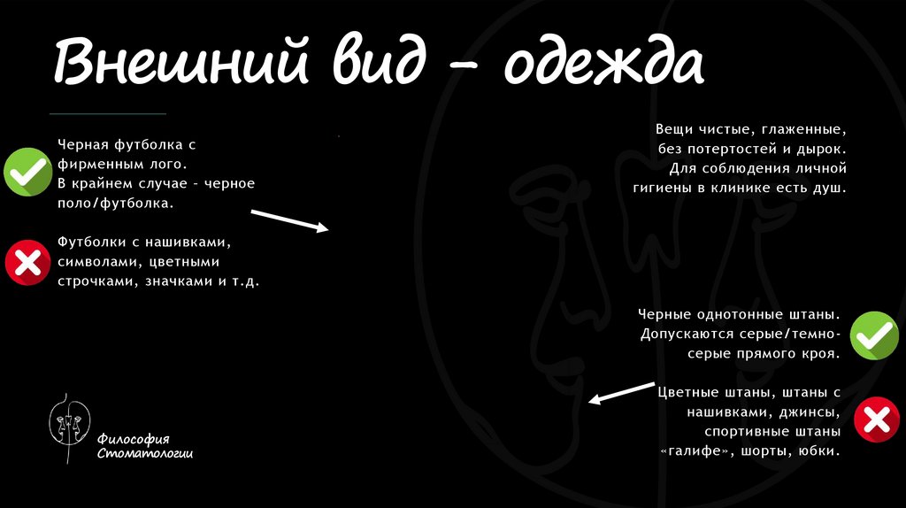 Внешний вид - одежда