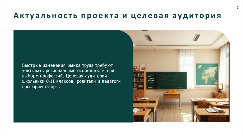 Актуальность проекта и целевая аудитория