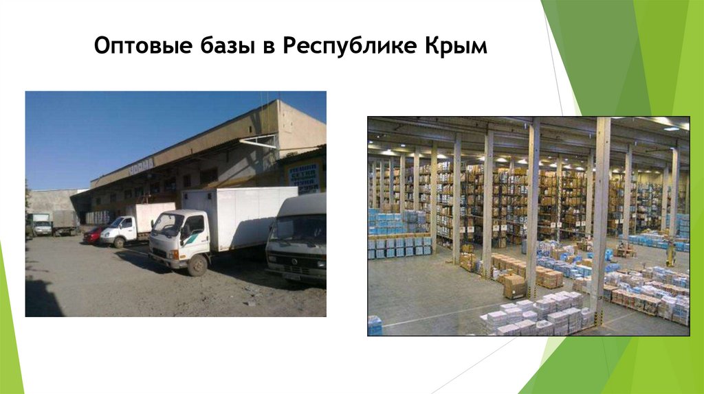 Оптовые базы в Республике Крым