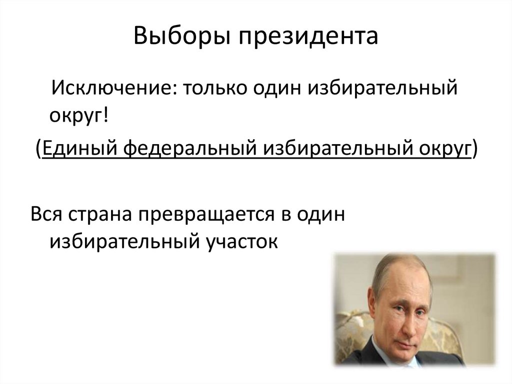 Выборы президента