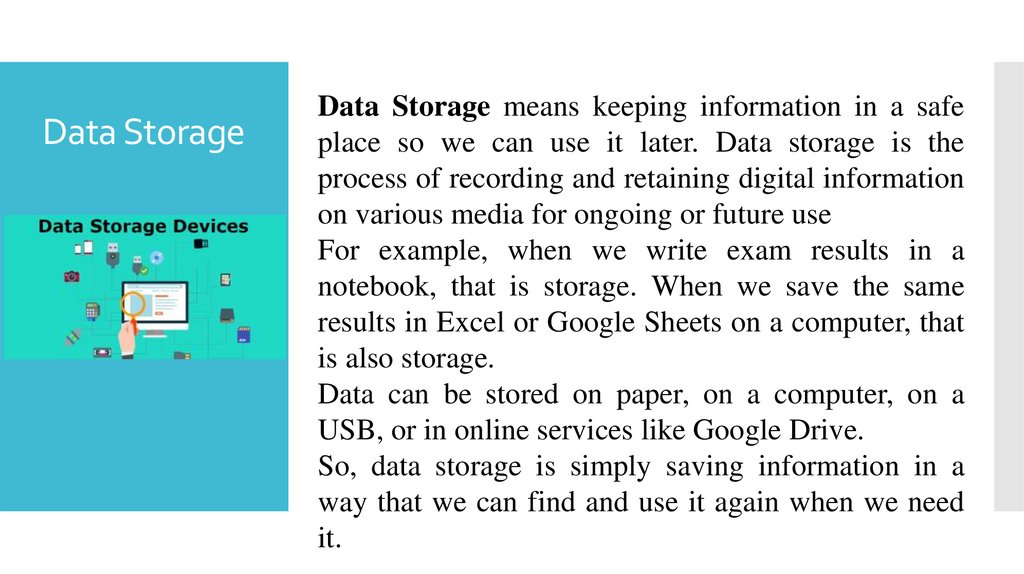 Data Storage