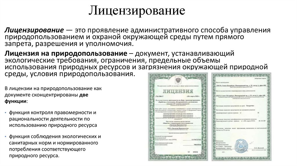 Лицензирование