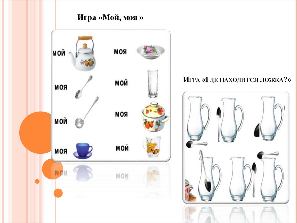 Игра «Где находится ложка?»