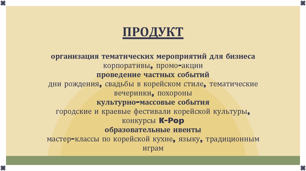 ПРОДУКТ организация тематических мероприятий для бизнеса корпоративы, промо-акции проведение частных событий дни рождения,