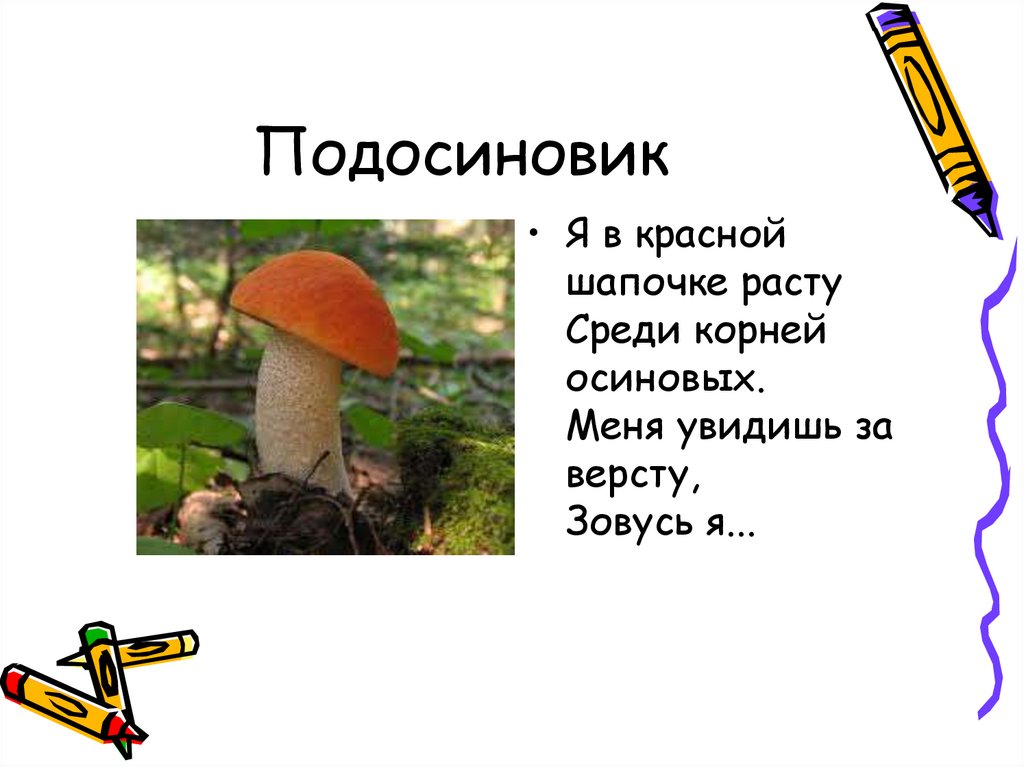 Подосиновик
