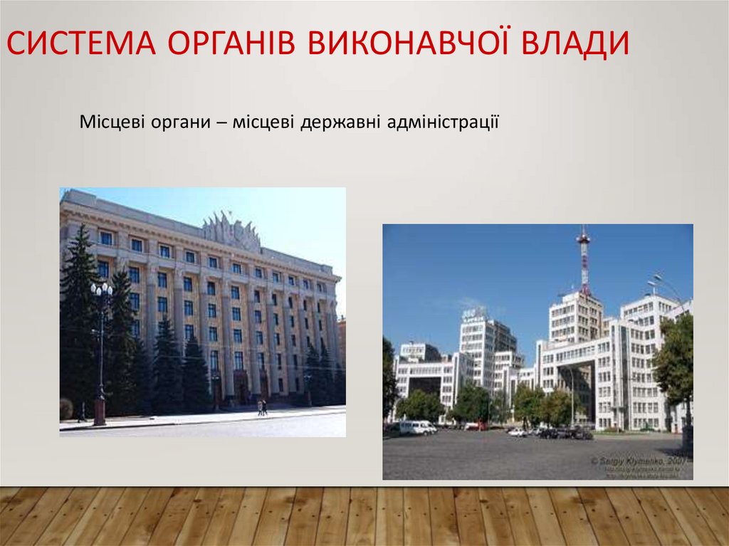 Система органів виконавчої влади