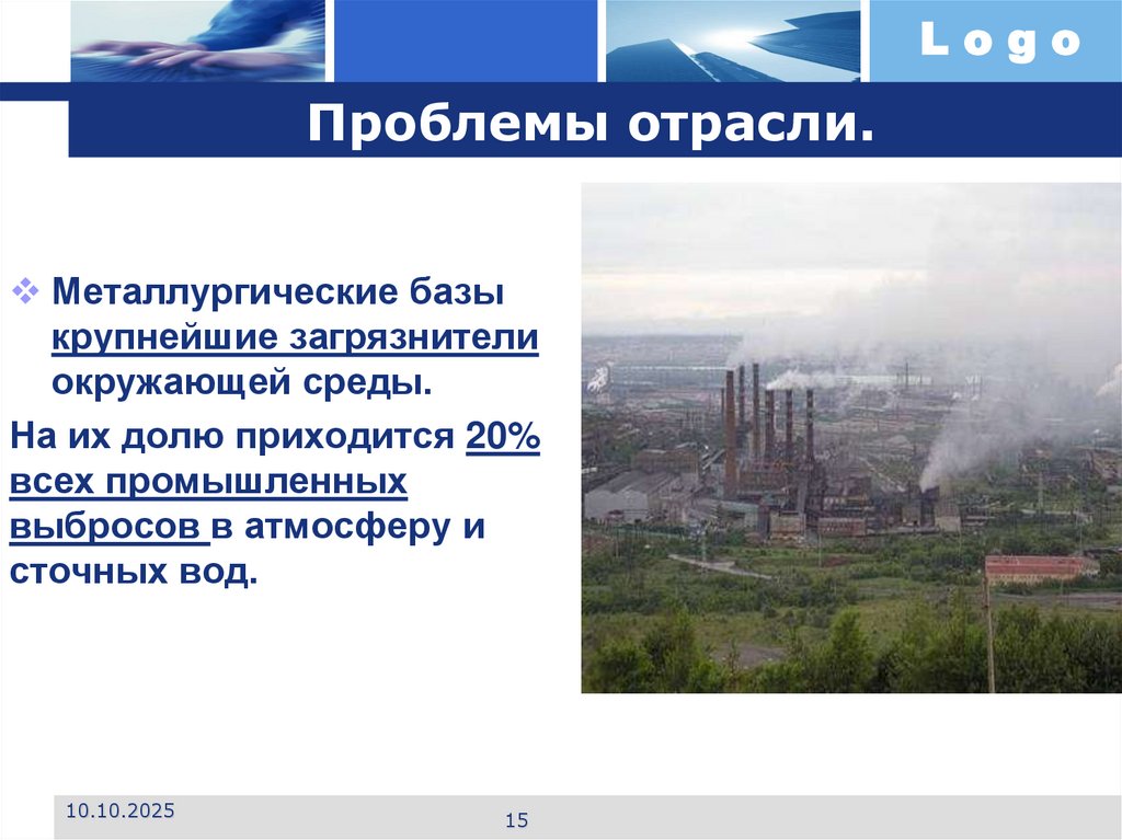 Проблемы отрасли.