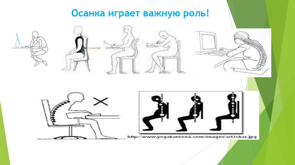 Осанка играет важную роль!