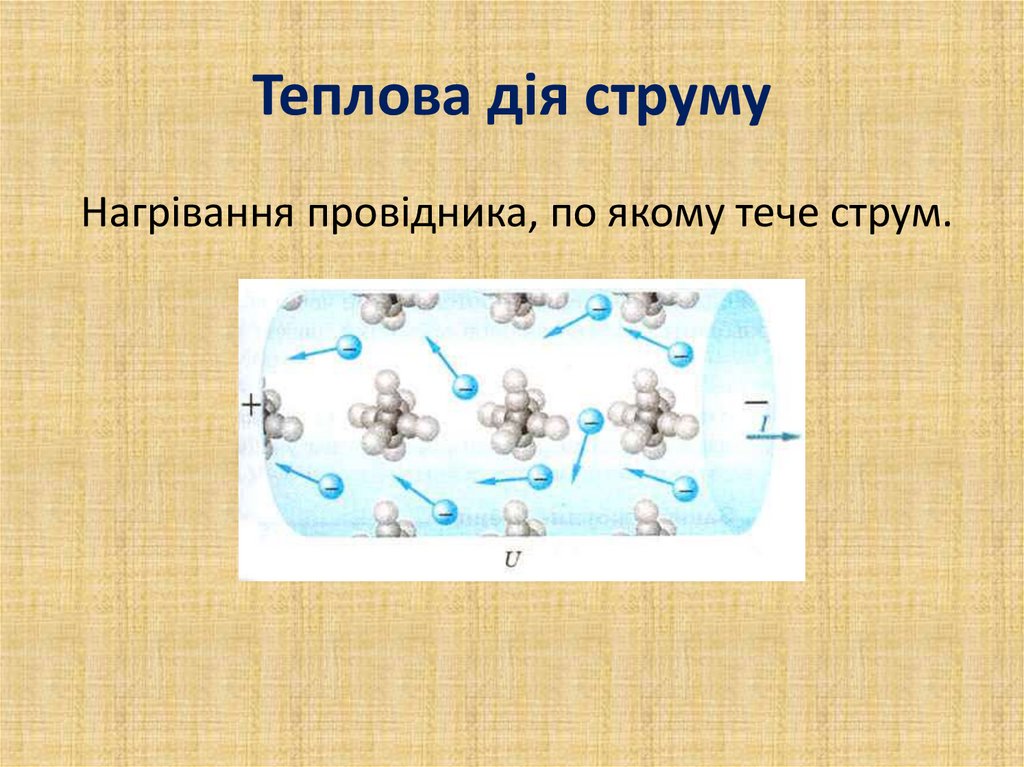 Теплова дія струму