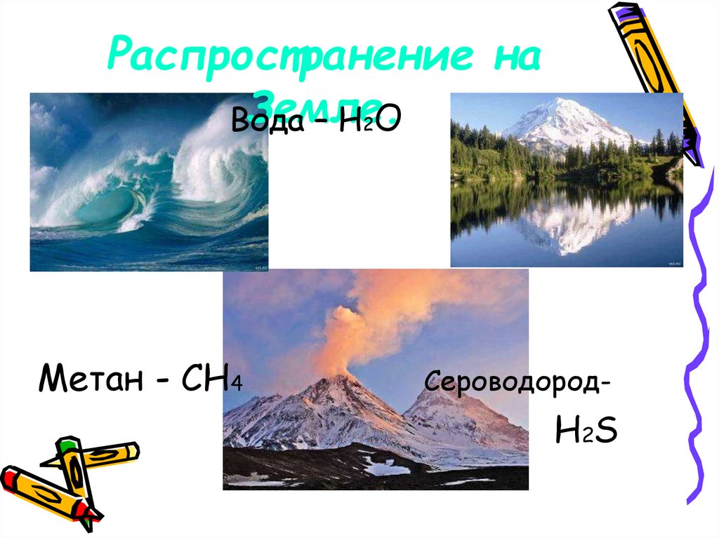Распространение на Земле.