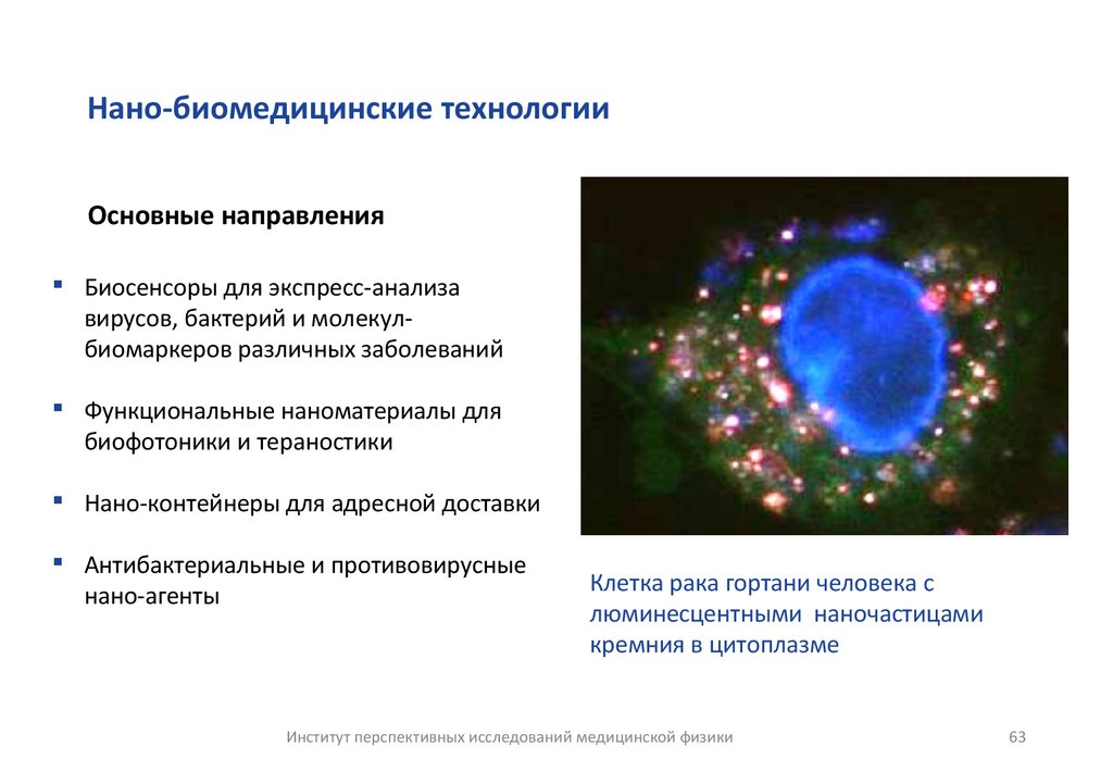 Нано-биомедицинские технологии