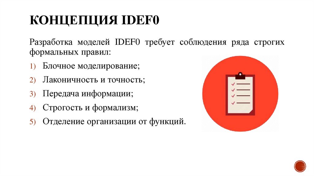 Концепция IDEF0