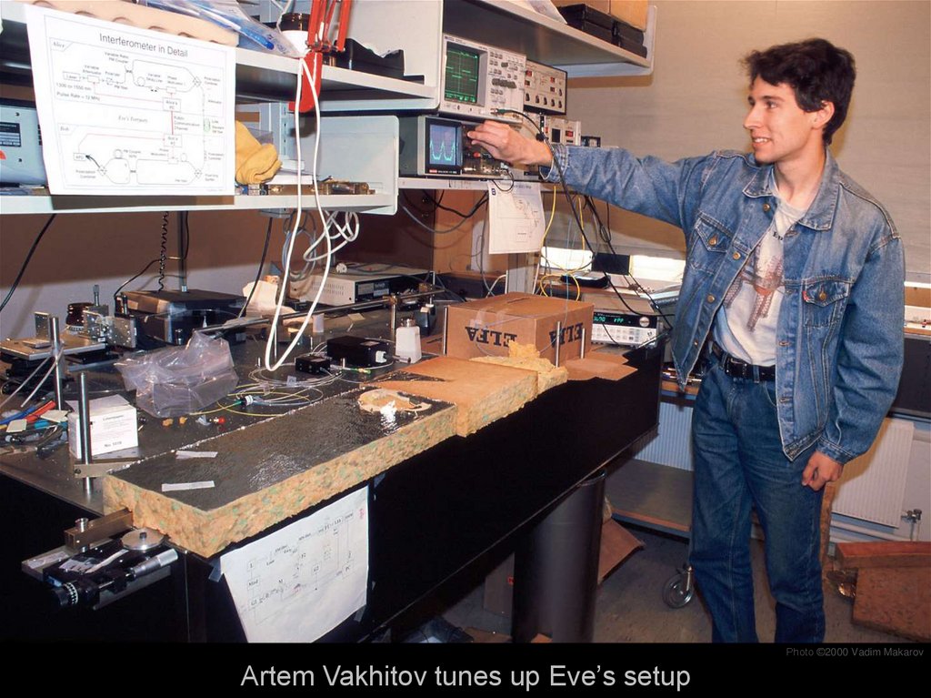 Artem Vakhitov tunes up Eve’s setup