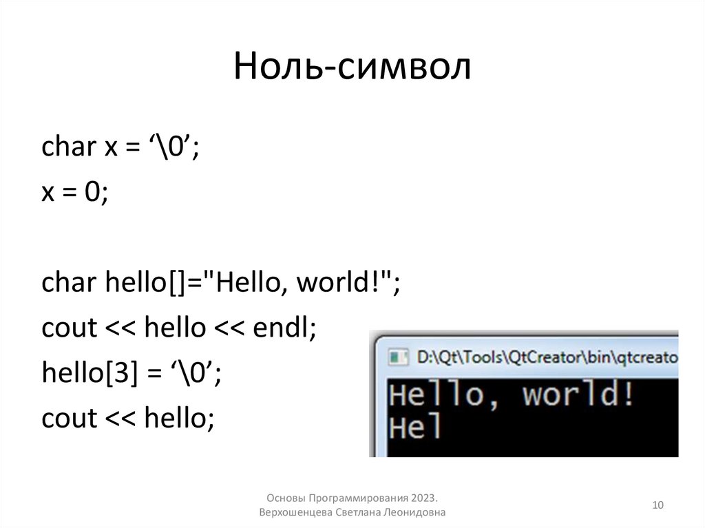 Ноль-символ