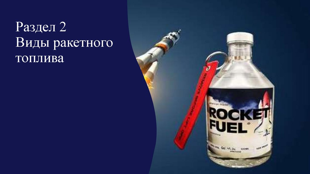 Раздел 2 Виды ракетного топлива