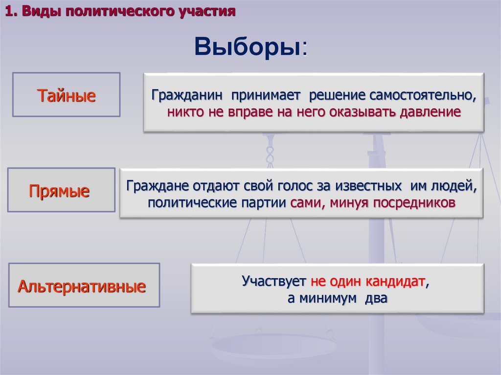 Выборы: