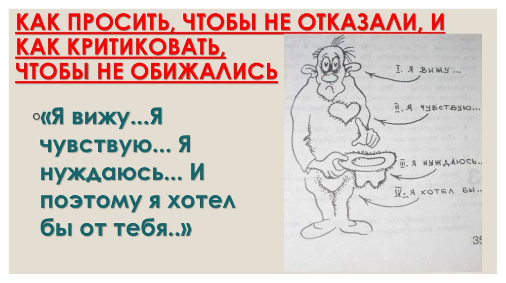 КАК ПРОСИТЬ, ЧТОБЫ НЕ ОТКАЗАЛИ, И КАК КРИТИКОВАТЬ, ЧТОБЫ НЕ ОБИЖАЛИСЬ