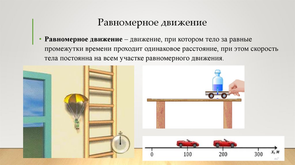 Равномерное движение