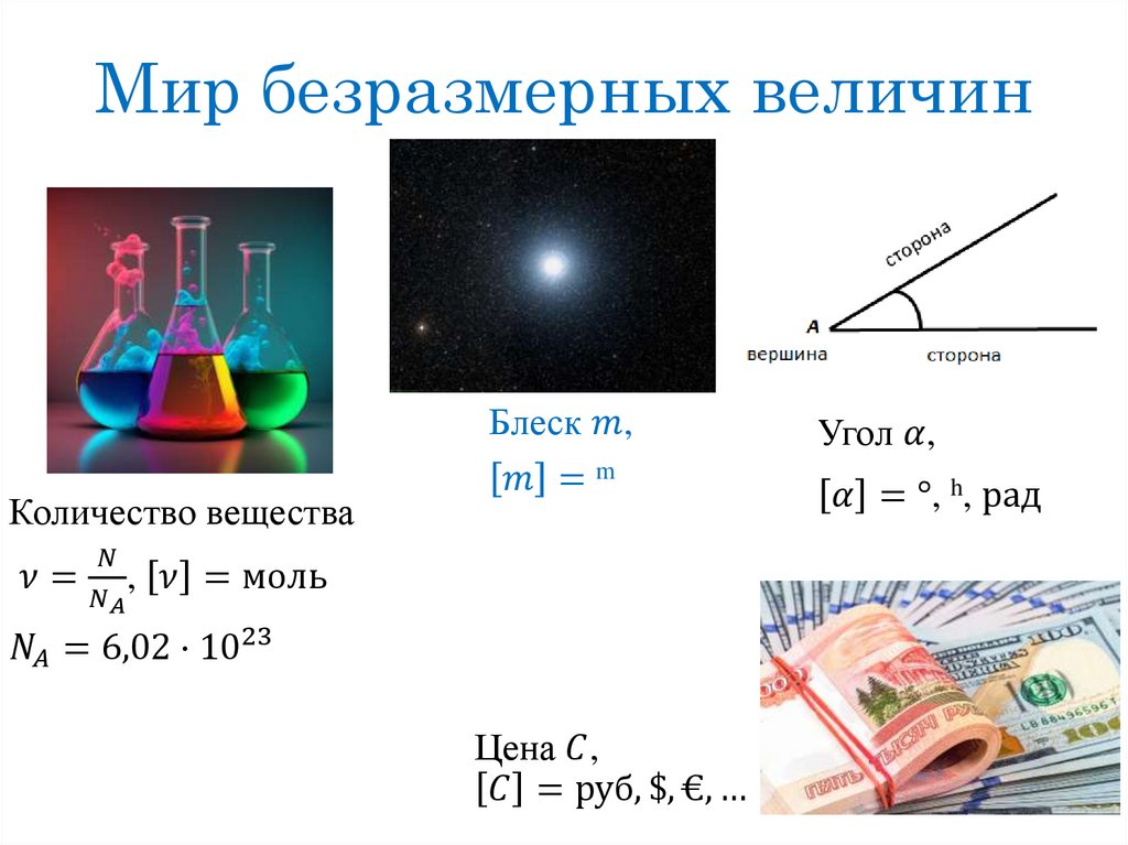 Мир безразмерных величин