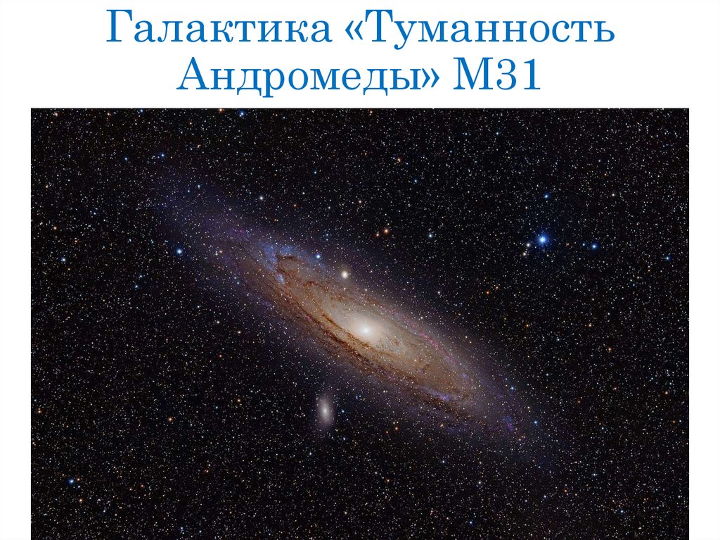Галактика «Туманность Андромеды» M31