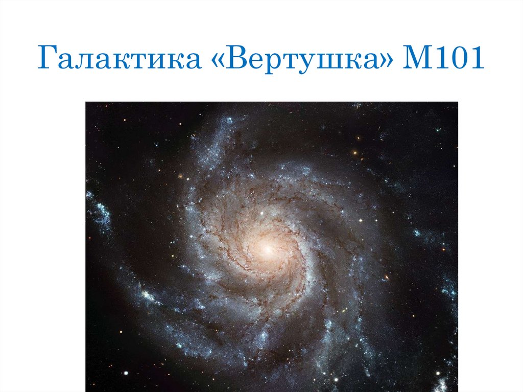 Галактика «Вертушка» M101