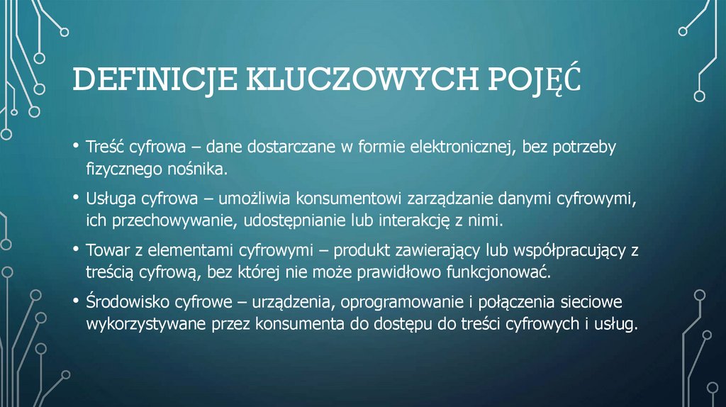 Definicje kluczowych pojęć