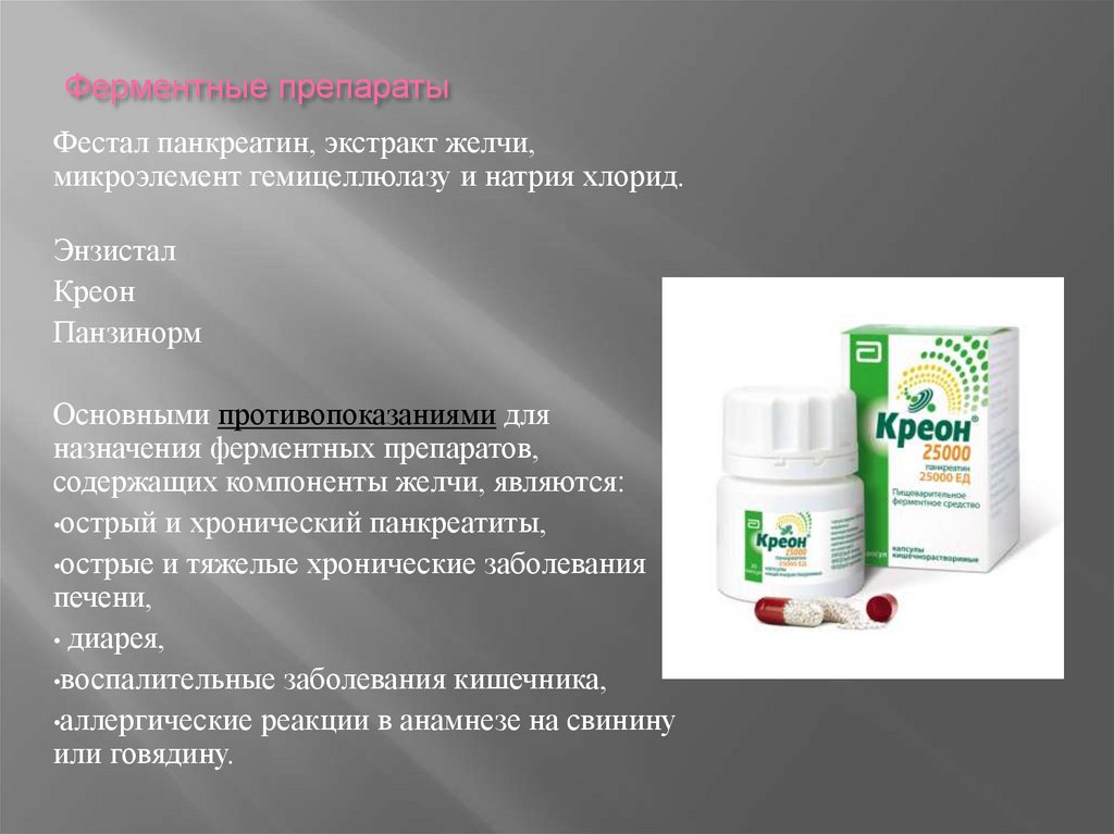 Ферментные препараты