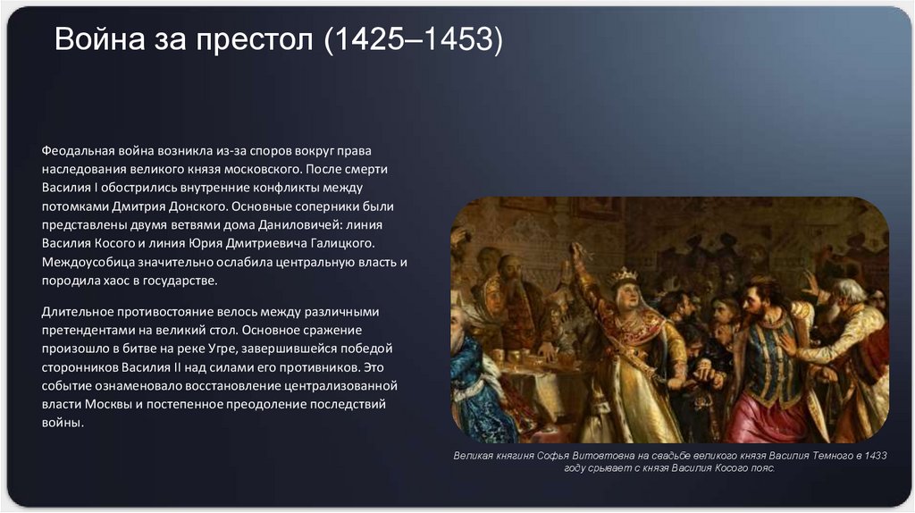 Война за престол (1425–1453)