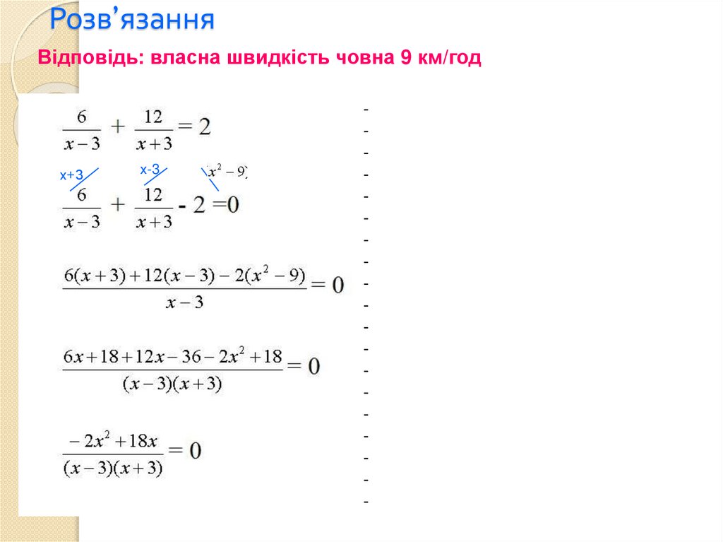 Розв’язання