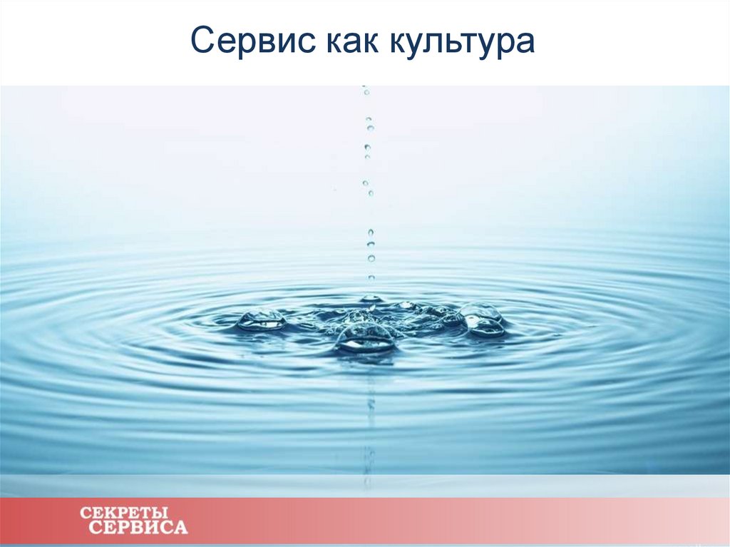 Сервис как культура