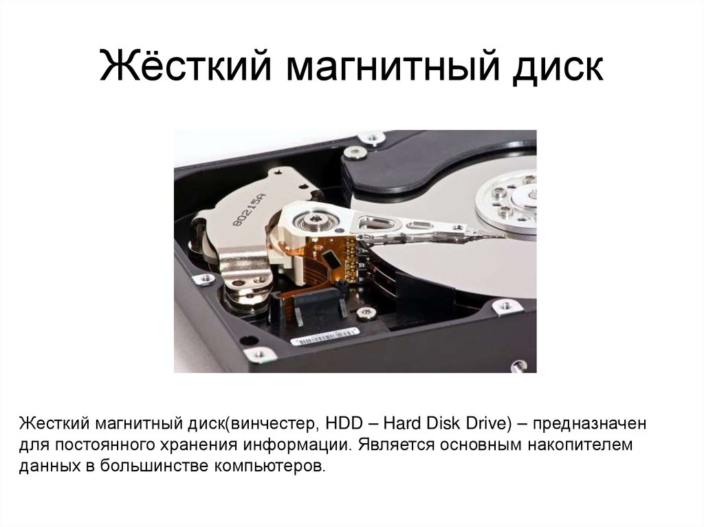 Жёсткий магнитный диск