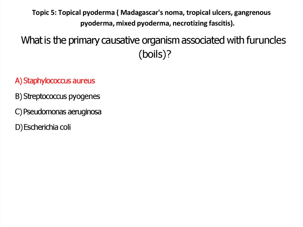 What is the primary causative organism associated with furuncles (boils)?