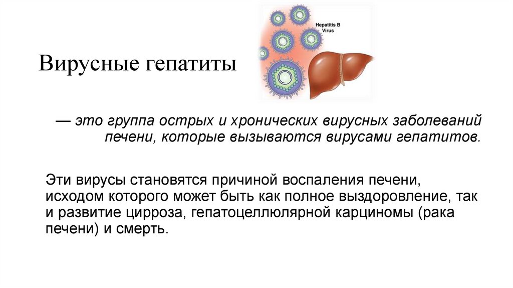 Вирусные гепатиты