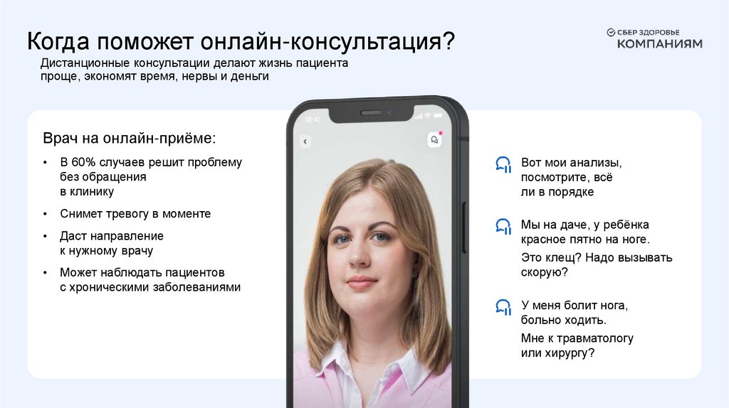 Когда поможет онлайн-консультация?