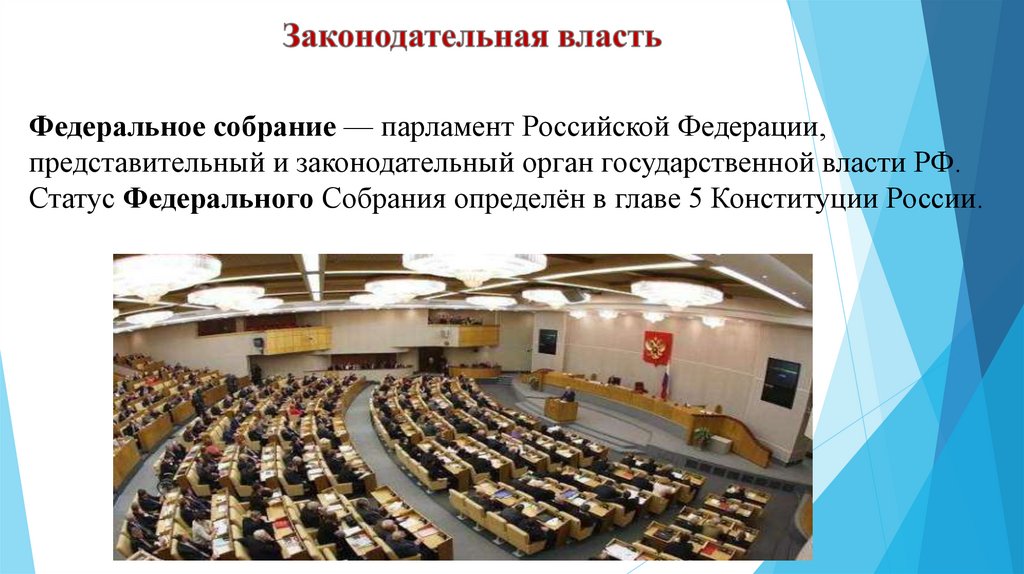 Законодательная власть