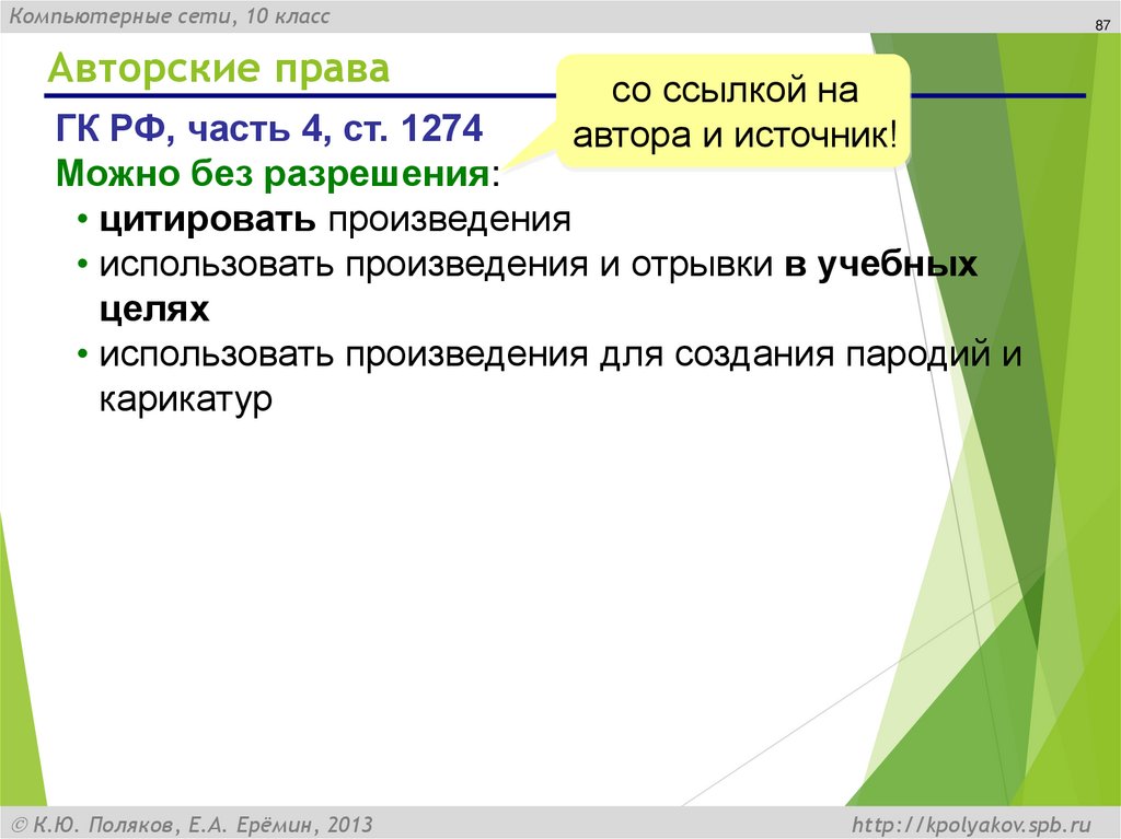 Авторские права