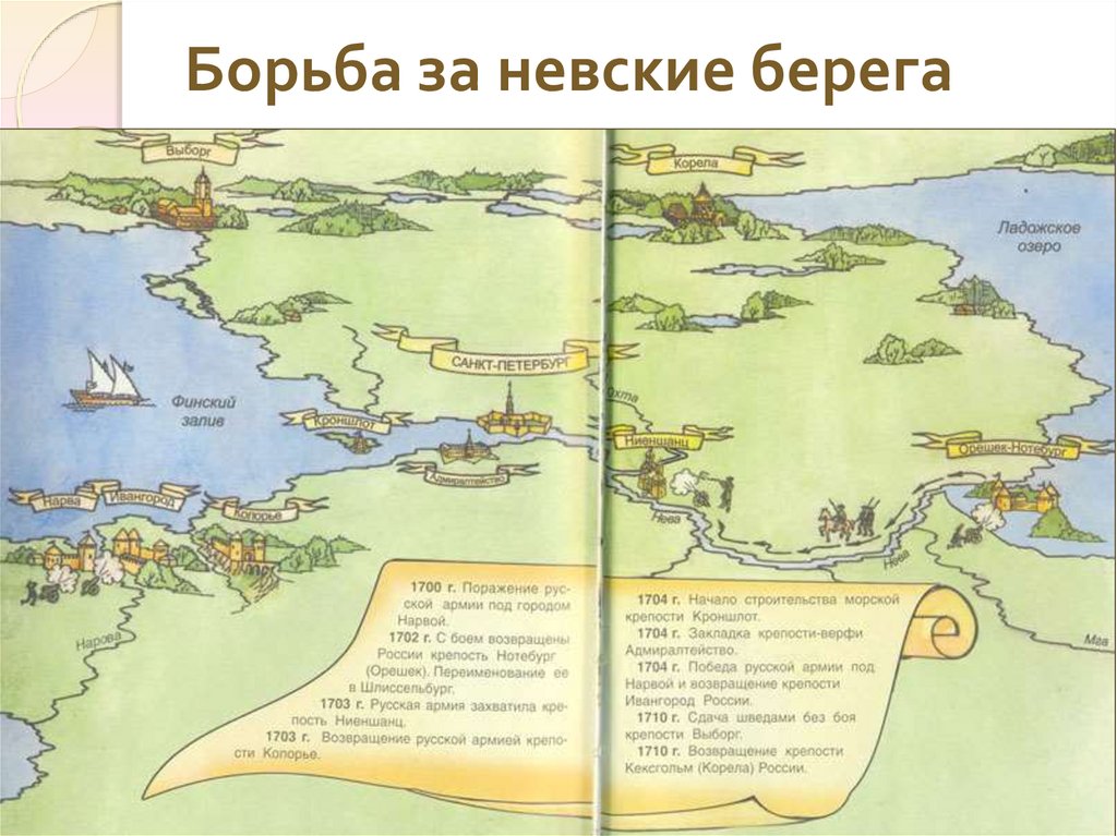 Борьба за невские берега