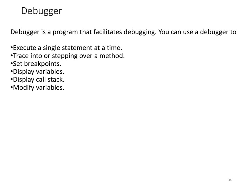 Debugger