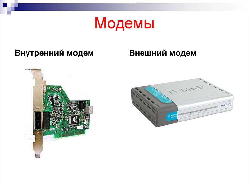 Модемы