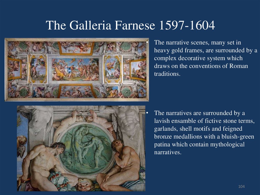 The Galleria Farnese 1597-1604