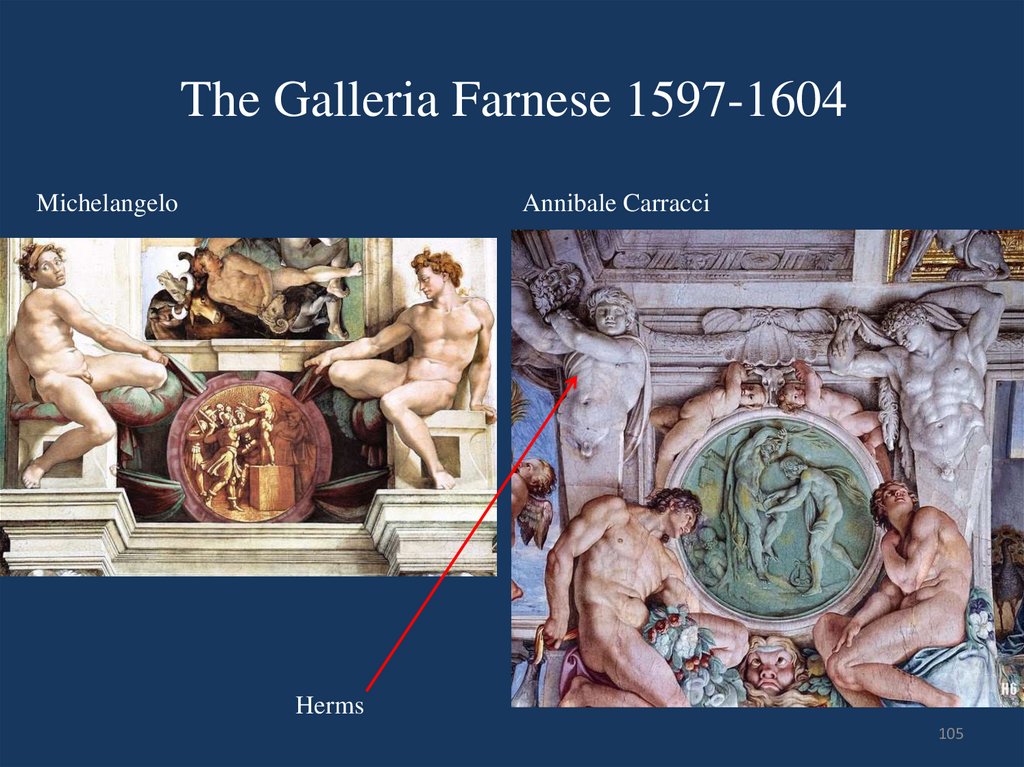 The Galleria Farnese 1597-1604