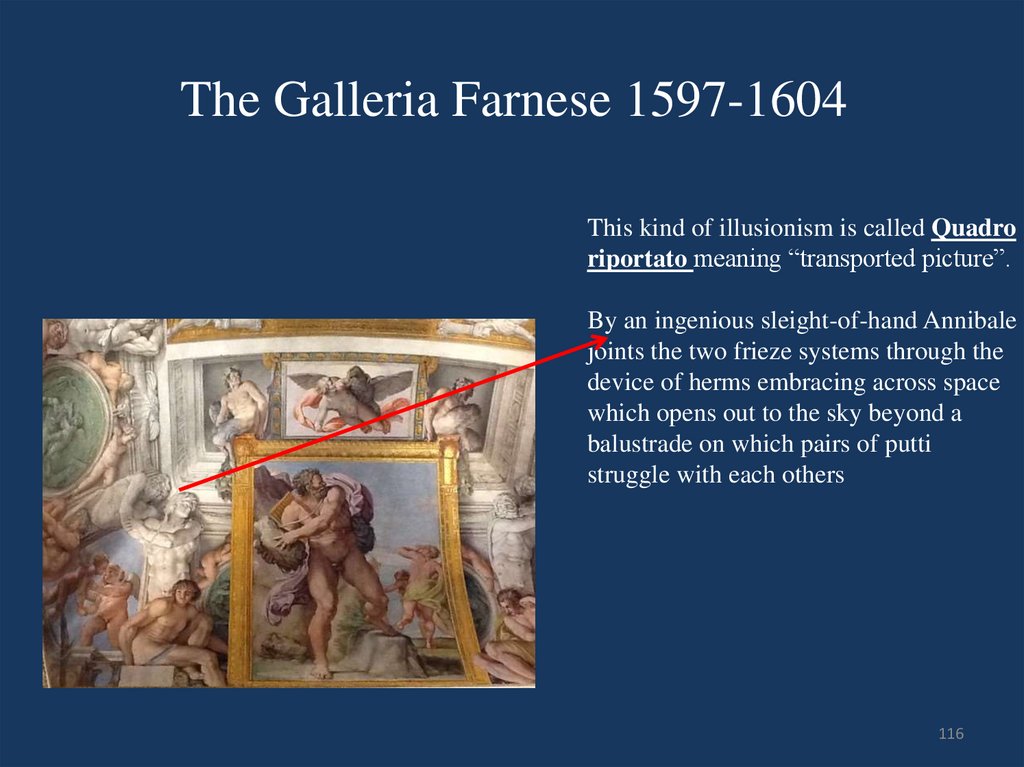 The Galleria Farnese 1597-1604