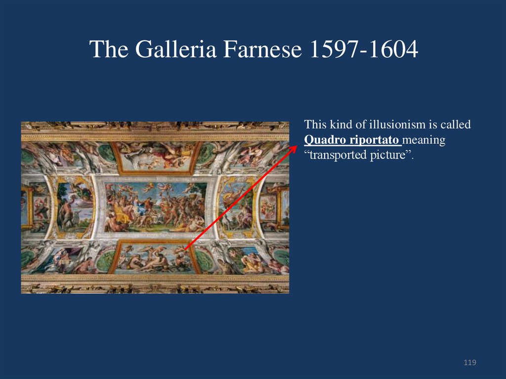 The Galleria Farnese 1597-1604
