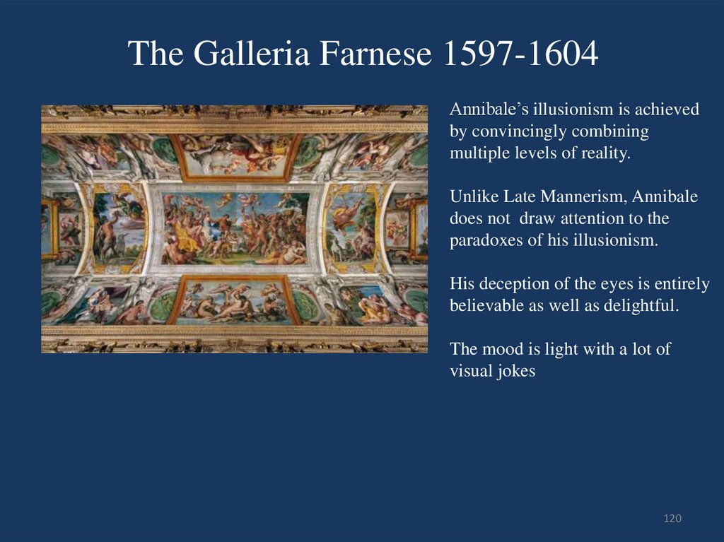 The Galleria Farnese 1597-1604
