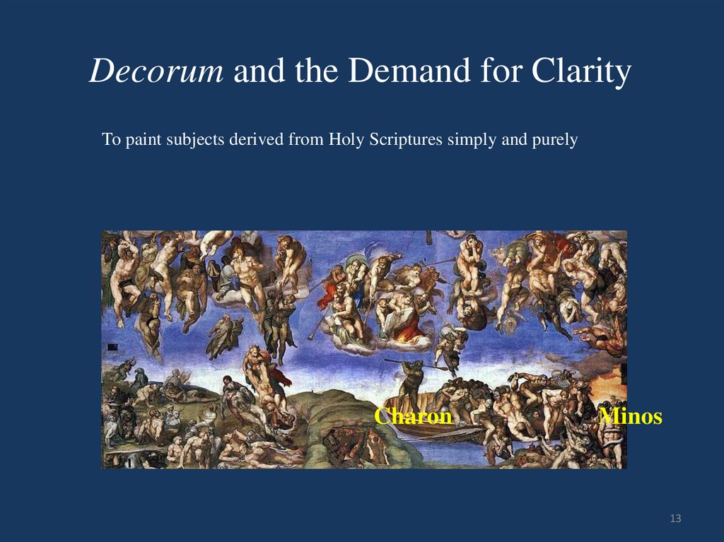 Decorum and the Demand for Clarity