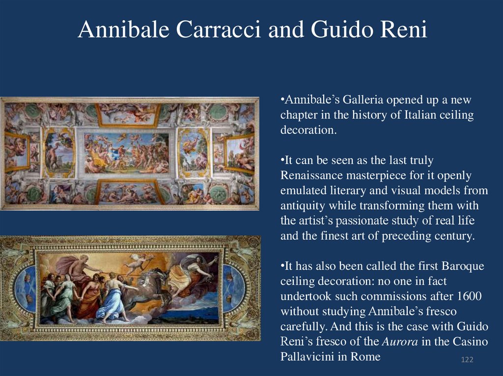 Annibale Carracci and Guido Reni